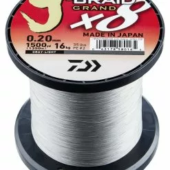 Daiwa J-Braid Grand X8 Gray Light 0,18mm