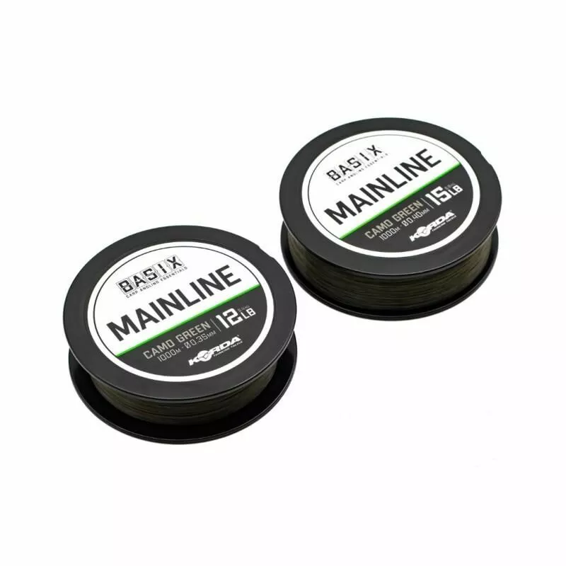Korda Basix Mainline 1000m 12lb/0,35mm 3 Korda Basix Mainline 1000m 12lb/0,35mm