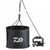 Daiwa EVA Folding Bucket With Rope 2 Daiwa EVA Folding Bucket With Rope -Hengels Winkel daiwa eva folding bucket with rope