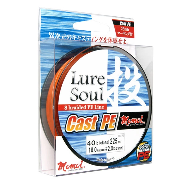 Momoi Lure Soul Cast PE 0,16mm 3 Momoi Lure Soul Cast PE 0,16mm