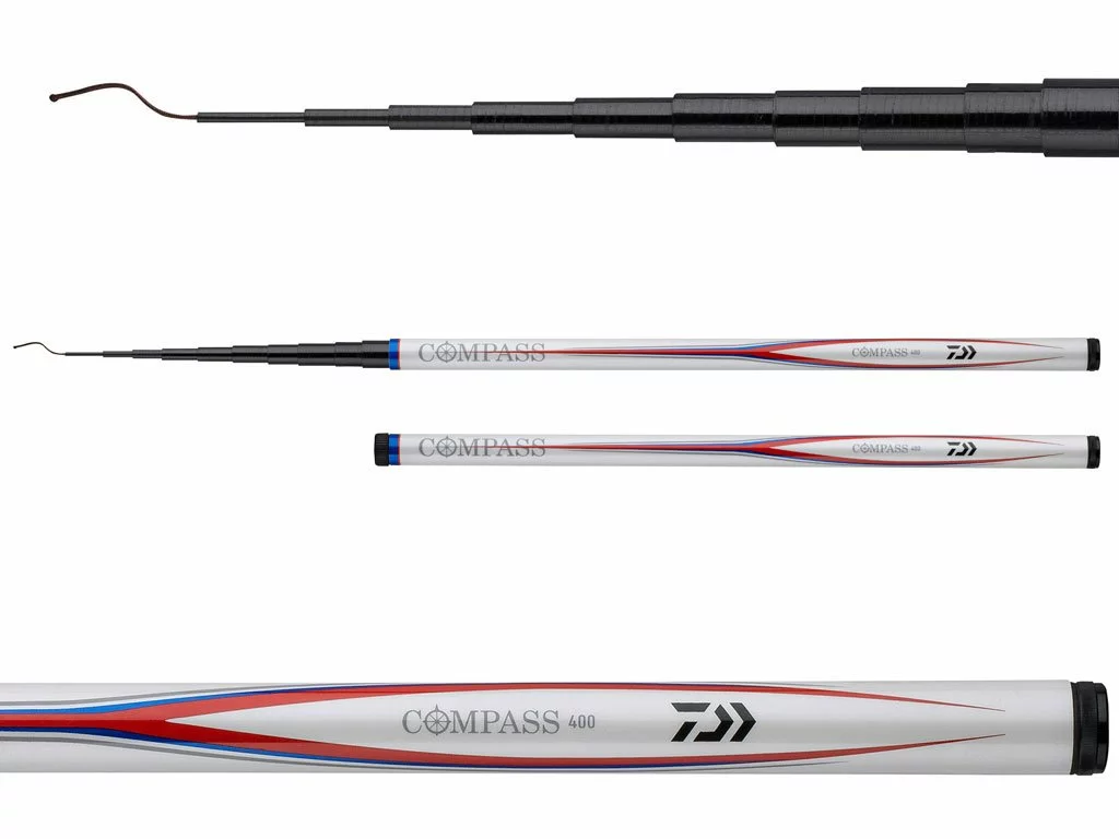 Daiwa Compass Mobile Tele Pole 400cm (42cm) 4 Daiwa Compass Mobile Tele Pole 400cm (42cm) - Afbeelding 2