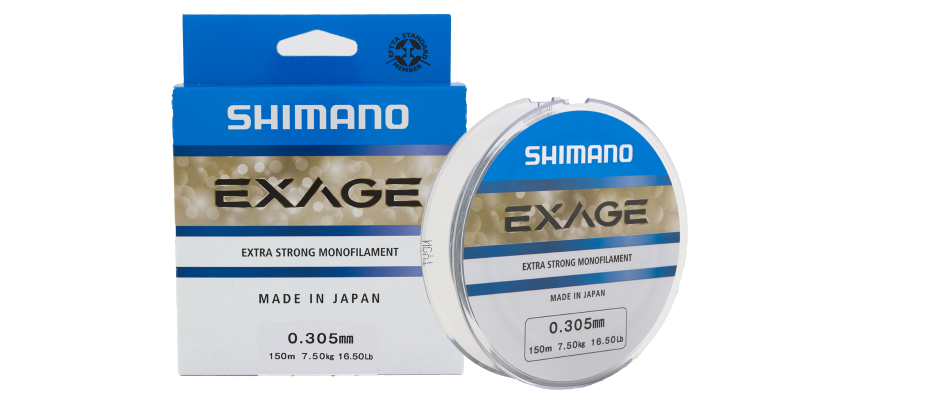 SHIMANO EXAGE MONOFILAMENT 0,12MM (150M) - Afbeelding 2