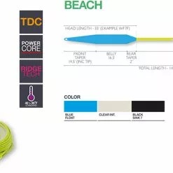 Airflo Beach Fly Line WF8 (intermediate Clear ) -Hengels Winkel products beach tech2 1