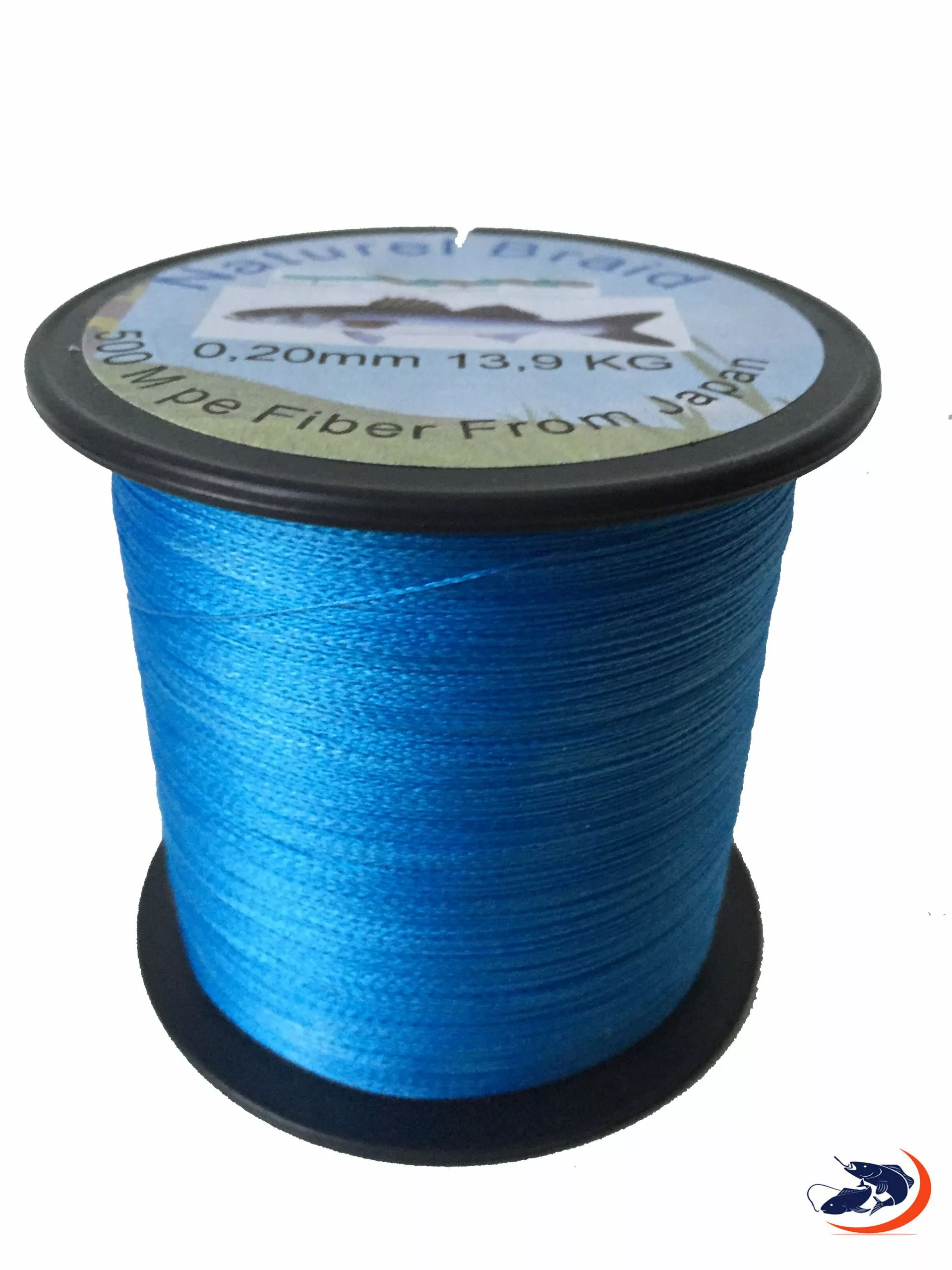 Naturel Braid Blue 500 Meter 0,14mm 4 Naturel Braid Blue 500 Meter 0,14mm - Afbeelding 2