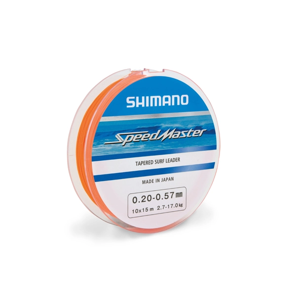 Shimano SpeedMaster Tapered Surf Leader 0,23-0,57mm 3 Shimano SpeedMaster Tapered Surf Leader 0,23-0,57mm