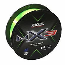 Mitchell MX3 Mono Hi-Vis Yellow 0,30 Mm 150 M - Afbeelding 2