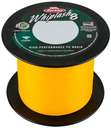 Berkley Whiplash 8 Yellow 0,12mm 4 Berkley Whiplash 8 Yellow 0,12mm - Afbeelding 2
