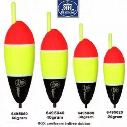 Rox Zeebaars/snoek Inline Dobbers 40 Gr
