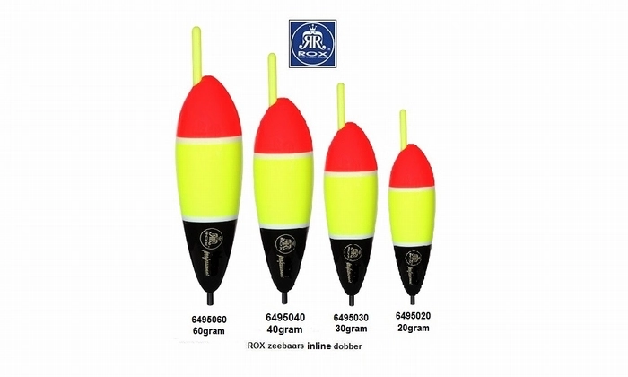 Rox Zeebaars/snoek Inline Dobbers 20 Gr 4 Rox Zeebaars/snoek Inline Dobbers 20 Gr - Afbeelding 2