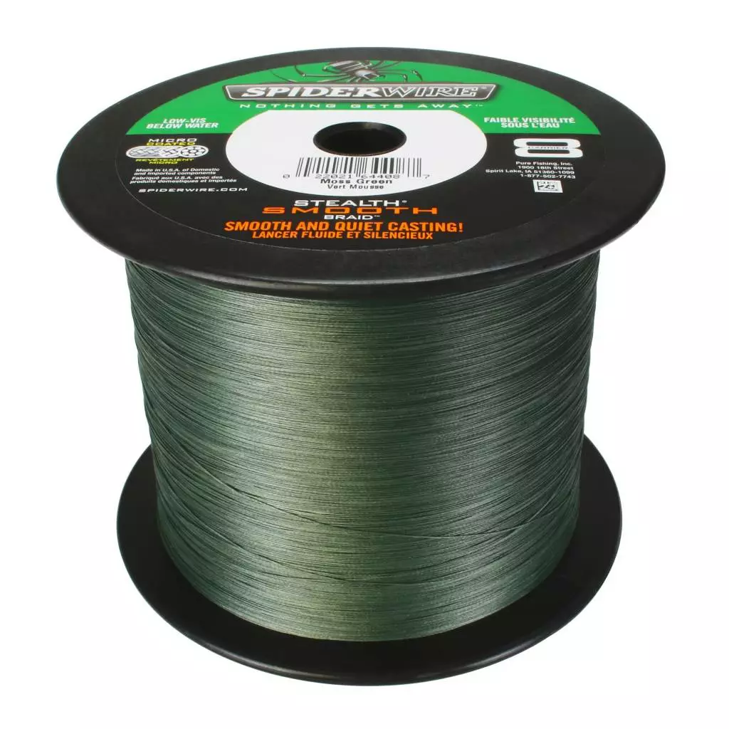 Spiderwire Stealth Smooth 8 Moss Green 0,14mm 4 Spiderwire Stealth Smooth 8 Moss Green 0,14mm - Afbeelding 2